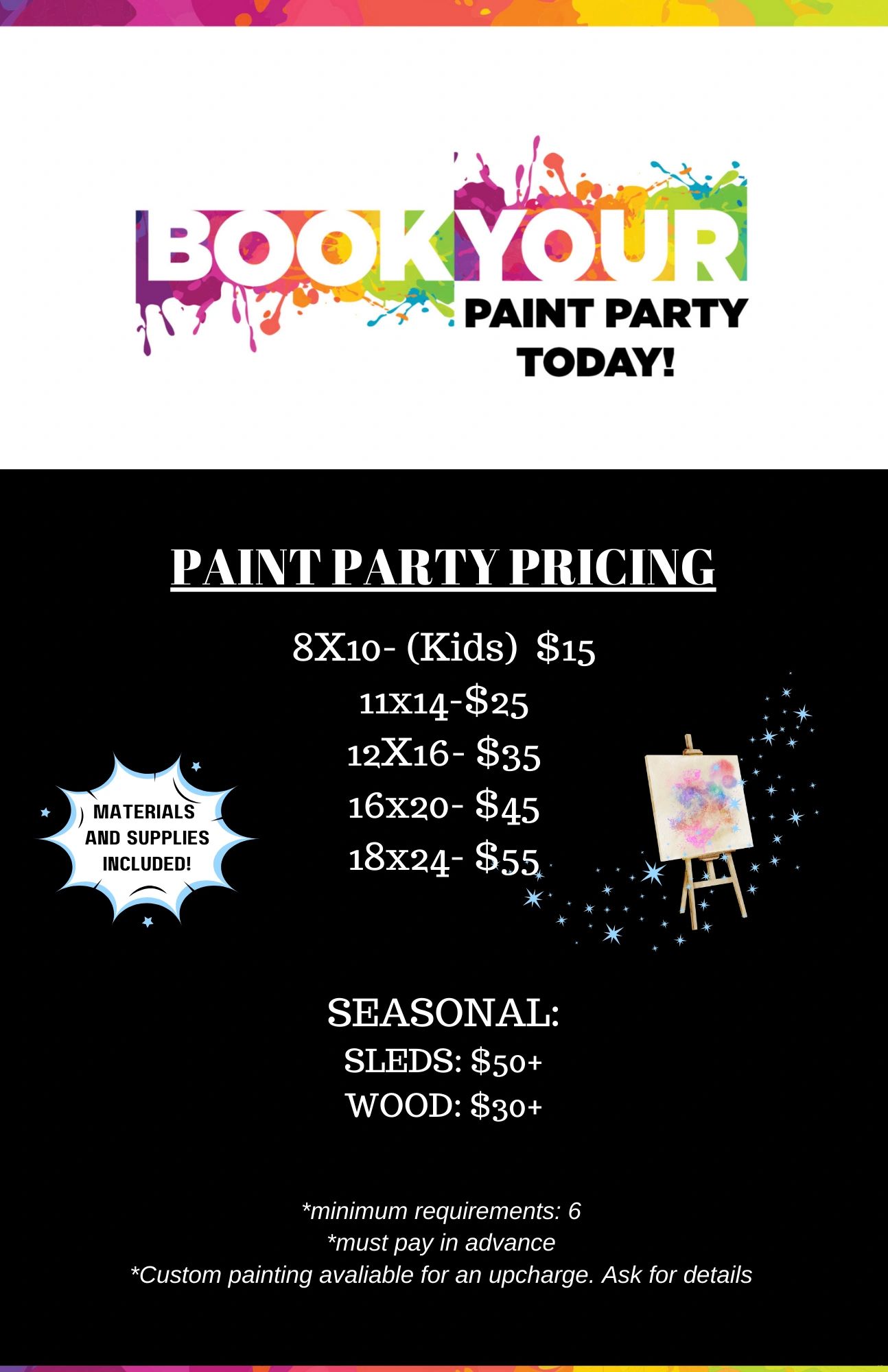 PAINT PARTY Craft It Yourself